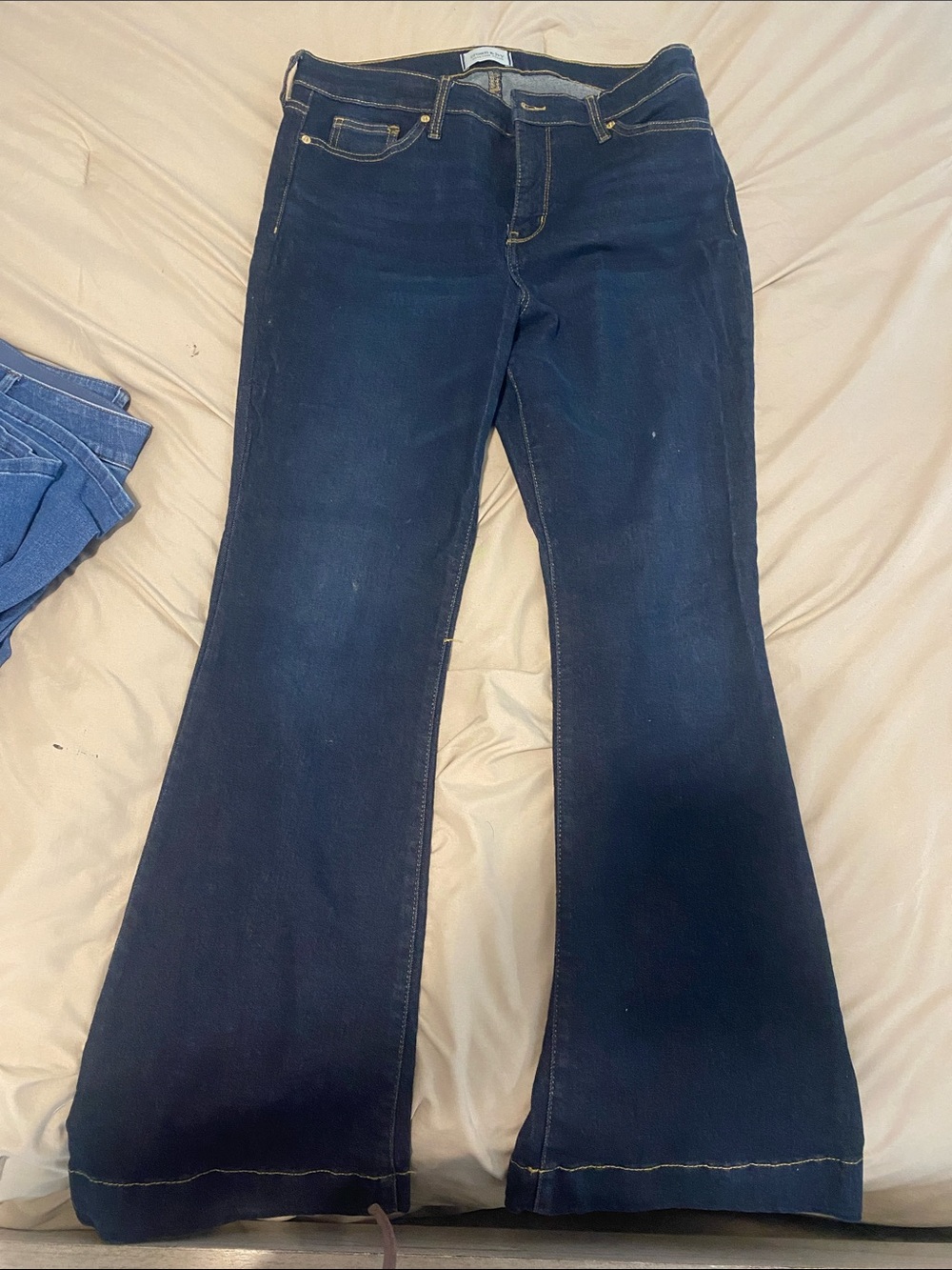 Women’s Dark Blue Flared Jeans